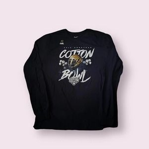 2018 Nike NCAA Playoff Semifinal Cotton Bowl Notre Dame Long Sleeve T-Shirt